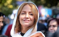 حضور مهناز افشار در تجمع اعتراضی ایرانیان در آلمان + عکس
