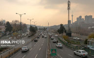 کیفیت هوای تهران در ۲۱ ایستگاه در وضعیت «آلوده»