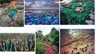 ساحلی که با زباله های 50 کشور جهان تزئین شده + عکس