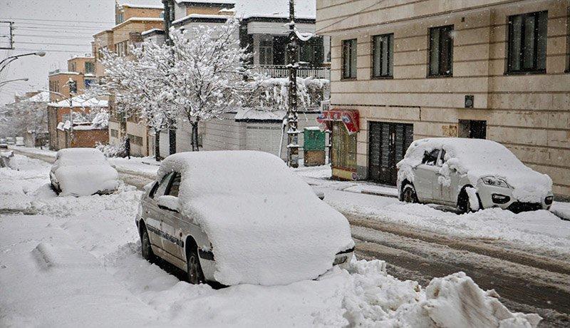 اعلام زمان اولین بارش برف در تهران