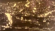 انفجار‌های متعدد چهارشنبه‌سوری تهران از دوربین برج میلاد+فیلم