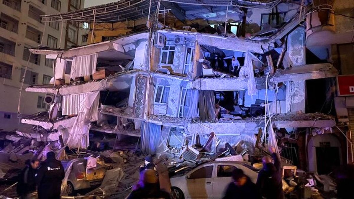 تصاویری وحشتناک از حجم ویرانی های زلزله ترکیه