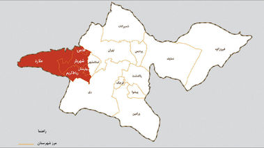 شهرهای استان تهران غربی و شرقی مشخص شدند