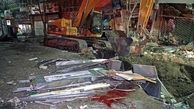 انفجار مهیب در میدان طبرسی مشهد | چند مغازه تخریب شدند + تصاویر

