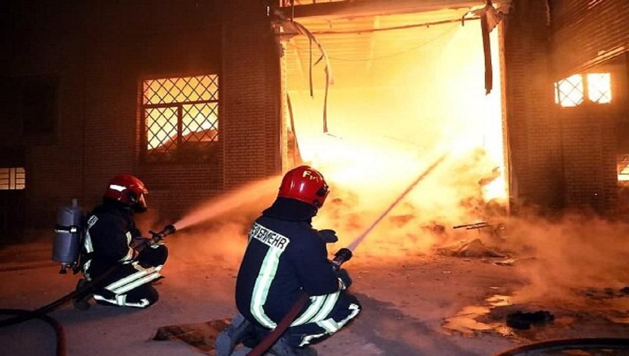 تعداد مصدومان آتش‌سوزی هولناک در گرمسار