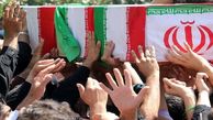 مراسم تشییع پیکر 7 مستشار نظامی ایران در حرم حضرت رقیه (س) + فیلم