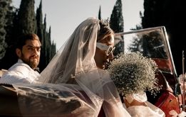 تصاویر مراسم عروسی بهرام رادان بازیگر سینما در گرجستان 