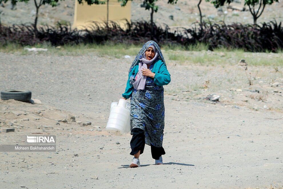 بی‌آبی در مشهد بحرانی شد + عکس