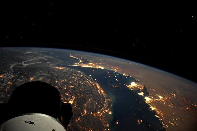 جدیدترین تصویر از خلیج فارس که فضانورد ناسا منتشر کرد