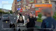 فاجعه در خیابان اندرزگو | یک ویدئوی عجیب از تذکر به افراد برای حجاب