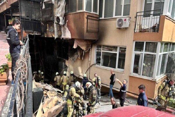 آتش سوزی مرگبار در  استانبول با ۲۹ کشته/ ویدئو