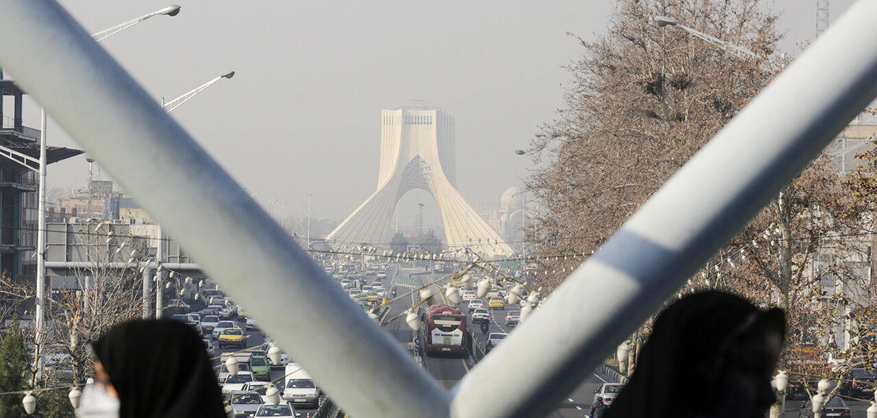 آسمان تهران غبارآلود شد