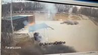 حمله راکتی روسیه به ایستگاه اتوبوس + فیلم