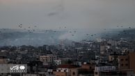   غزه پس از حمله جنگنده های اسراییل /فیلم 
