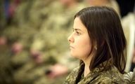 مدال شجاعت زلنسکی به این زن جوان در جنگ اوکراین + عکس