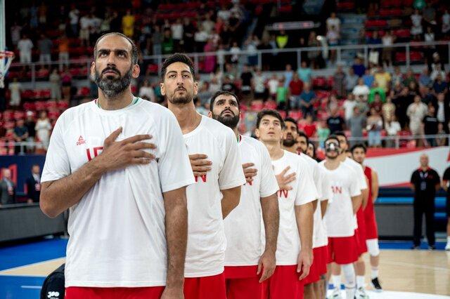 بیانیه فدراسیون بسکتبال درباره خواندن سرود ایران توسط بازیکنان