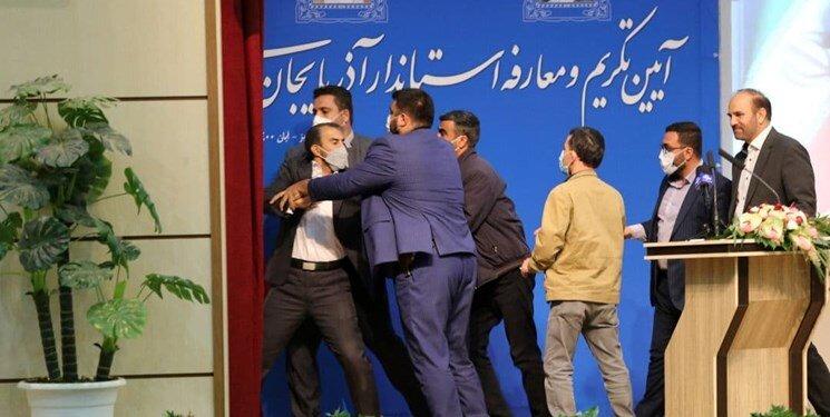 جزییات تازه از ماجرای سیلی در تبریز | استانداری که سیلی خورد، ۶ ماه اسیر تکفیری‌ها بوده است | صوت + فیلم