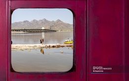 دریاچه ارومیه اینگونه جان گرفت ؛ تصاویر خوش و نادیده از دریاچه ارومیه +عکس
