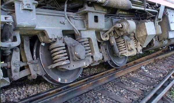 حادثه برای قطار در سوادکوه | قطار باری از ریل خارج شد