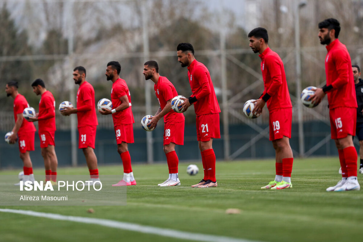 ببینید| تصاویری از اولین تمرین تیم‌ ملی با قلعه نویی
