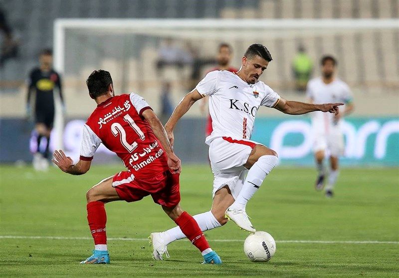 پایان نیمه اول | زور پرسپولیس و فولاد به هم نرسید