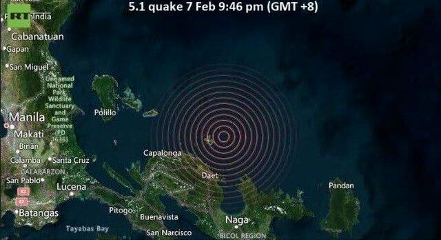 زلزله در یک کشور دیگر؛ فیلیپین هم لرزید