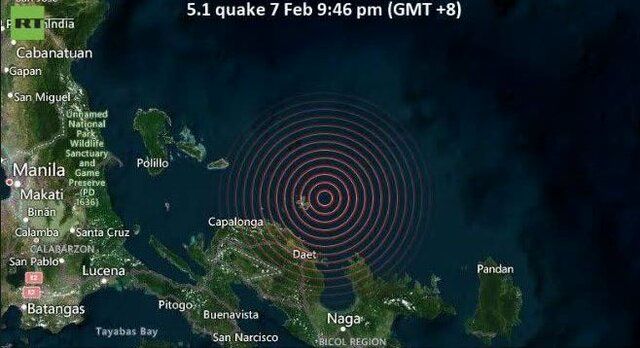زلزله در یک کشور دیگر؛ فیلیپین هم لرزید