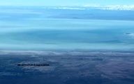 دریارچه ارومیه را از آسمان بببنید؛ویدئو