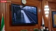 ببینید | فیلم جدید از لحظه برخورد دو قطار در متروی تهران-کرج 