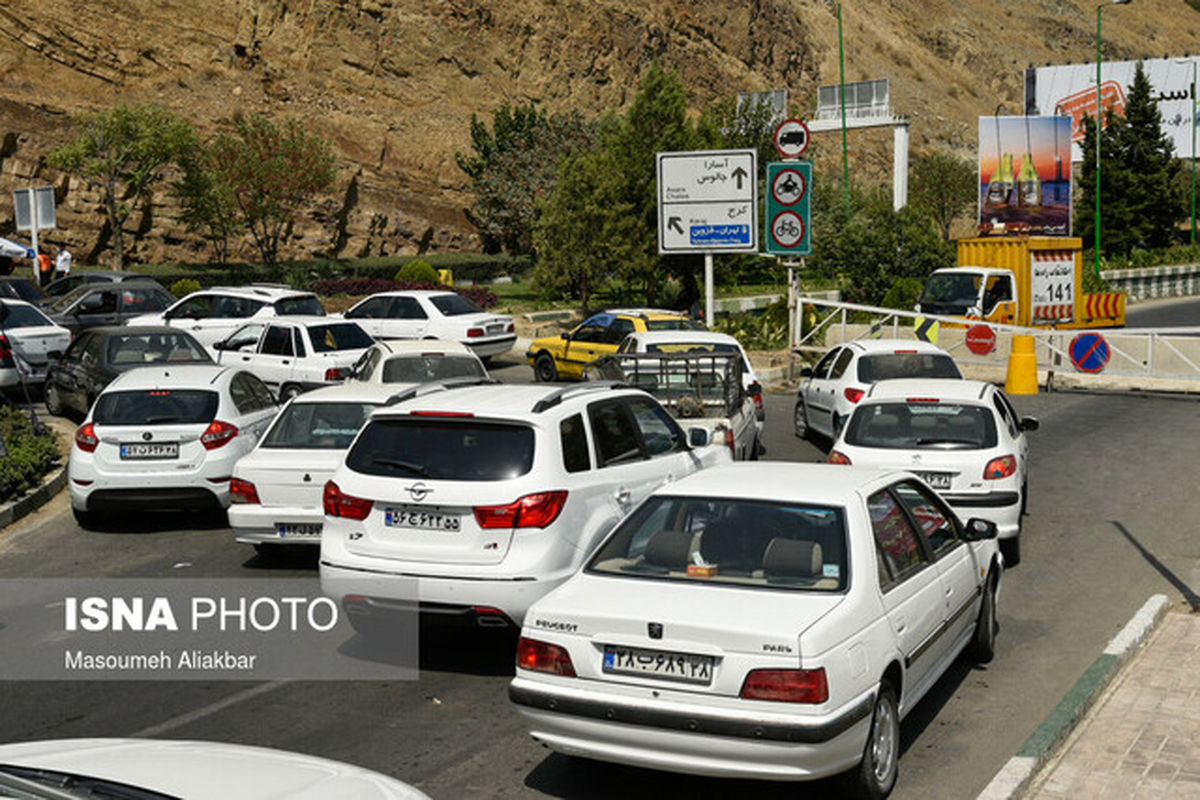 ترافیک سنگین در محورهای شمالی