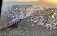 فوران کوه آتشفشان در ایسلند / شهر تخلیه شد! + فیلم