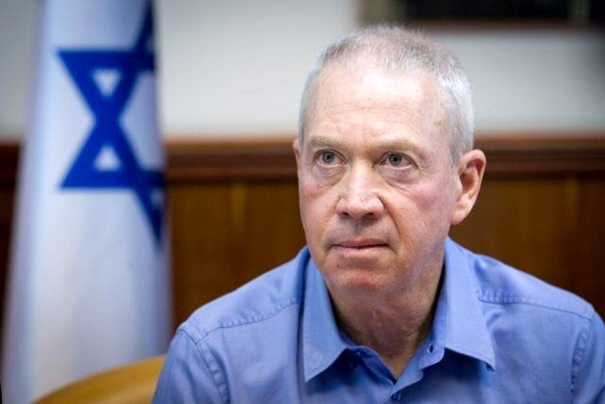 واکنش وزیر جنگ اسرائیل به حمله ایران