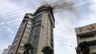 جزییات آتش‌سوزی در هتل محمودآباد / ویدئو