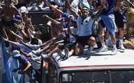 تصاویری شگفت‌انگیز از جشن میلیونی آرژانتینی‌ها


