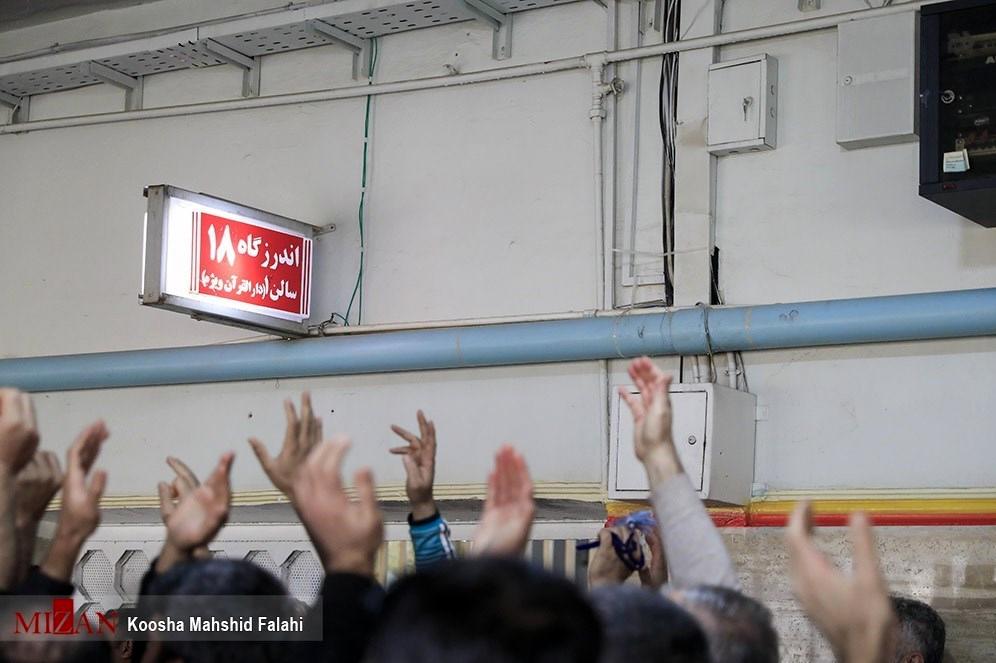 تصاویری از واکنش زندانی ها هنگام اعلام عفو گسترده 