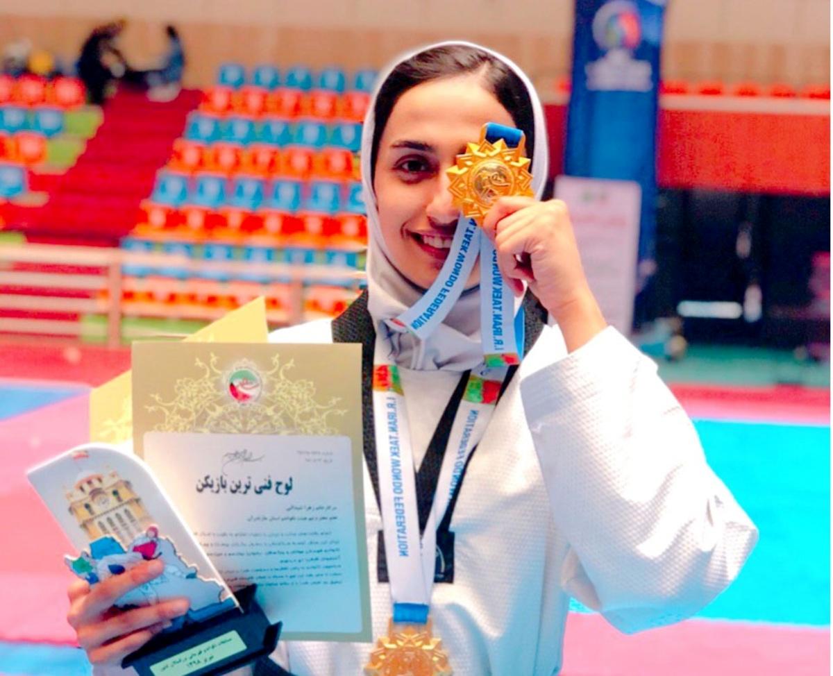 دختران تکواندو کار ایران طلای جهان را آوردند؛ کسب رتبه نخستین در جهان