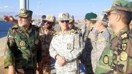 بازدید  نظامی رئیس ستادکل نیروهای مسلح از  نقطه ‌صفر مرزی  ایران و آذربایجان


