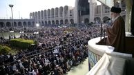 کدام مسئولان و چهره های سیاسی پشت سر رهبر انقلاب نماز عید فطر را خواندند؟ + عکس