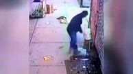 آتش زدن یک رستوران توسط مرد جوان به دلیل سفارش اشتباه! + فیلم