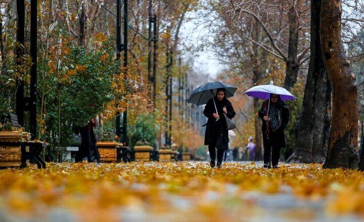 تهران در روزهای آینده میزبان باران پاییزی خواهد بود
