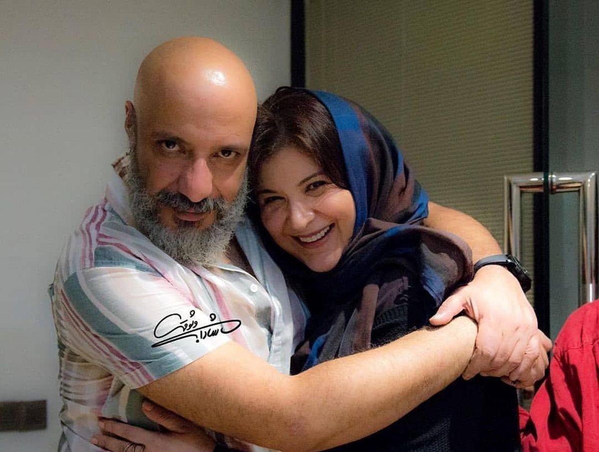 اولین بوسه در یک سریال ایرانی بعد از انقلاب / بوسیدن ریما رامین فر توسط امیر جعفری
