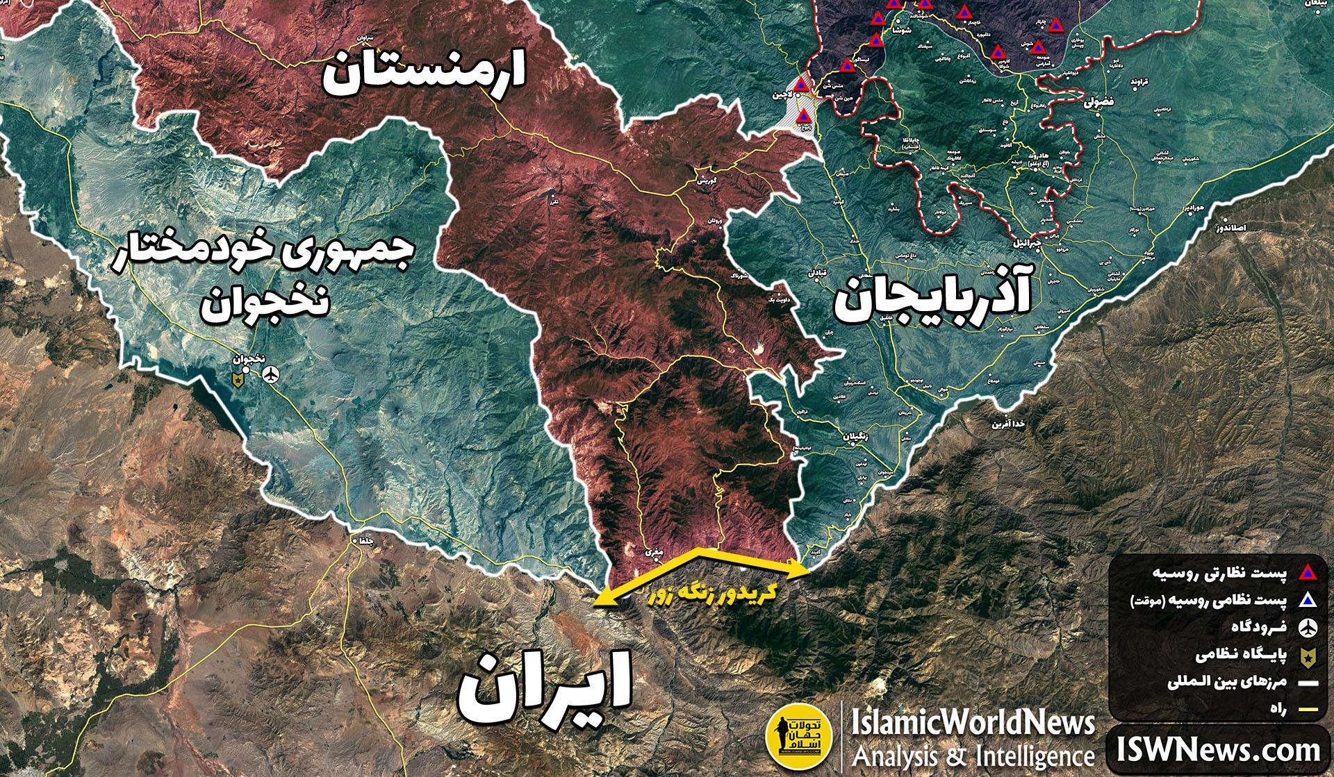 طرح مهم اتصال آذربایجان به نخجوان از خاک ایران +جزییات مهم 