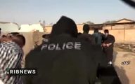 اولین ویدئو از لحظه دستگیری قاتلان عبدالباقی
