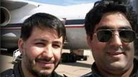 تصویر دو خلبان شهید سانحه سقوط جنگنده