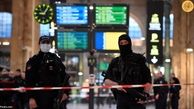 ببینید| حمله با سلاح سرد در ایستگاه قطار شهر پاریس