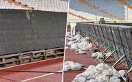 وضعیت عجیب ورزشگاه آزادی در بازی ایران و روسیه