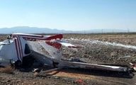 سقوط هواپیمای فوق‌سبک در فارس + عکس
