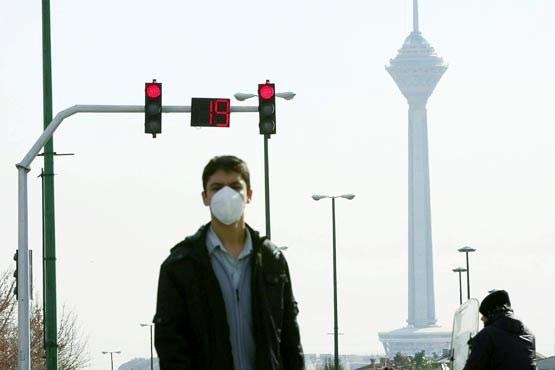 ۳۷۵۱ مرگ منتسب به آلودگی هوا در سال گذشته