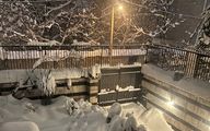 بحران باورنکردنی شبانه در تهران؛ مردم در برف مبحوس شدند  +فیلم