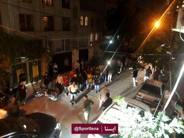 حضور نیروهای پلیس در اعتراض شبانه ساکنین خیابان ده ونک تهران/ ماجرا چه بود؟  